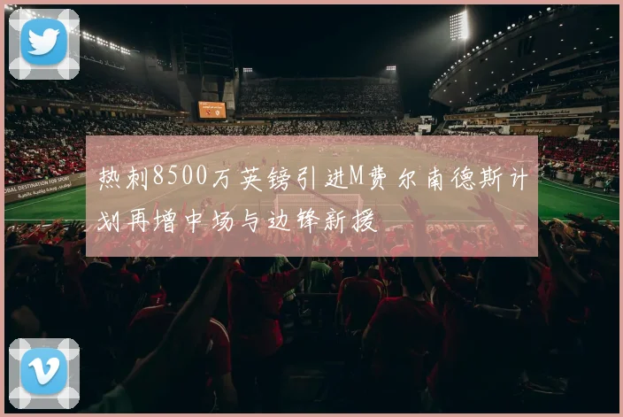 热刺8500万英镑引进M费尔南德斯计划再增中场与边锋新援